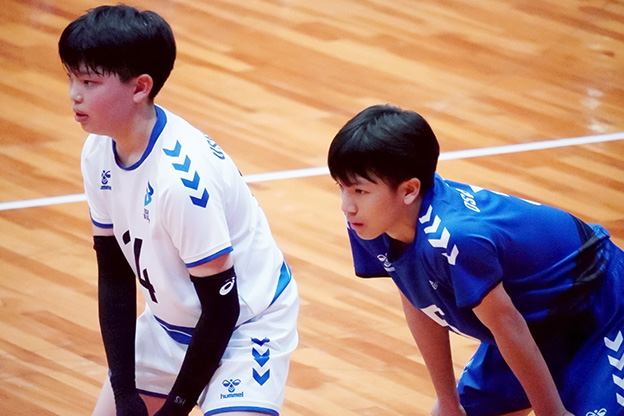 写真：試合中の選手の様子