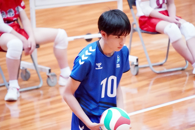 写真：試合中の選手の様子