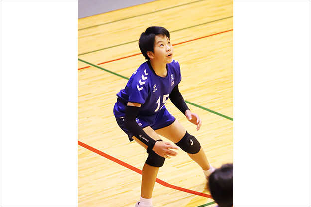 写真：試合中の選手の様子