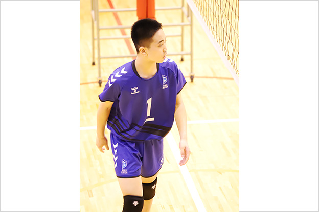写真：試合中の選手の様子