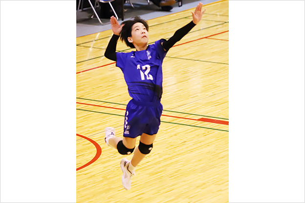 写真：試合中の選手の様子