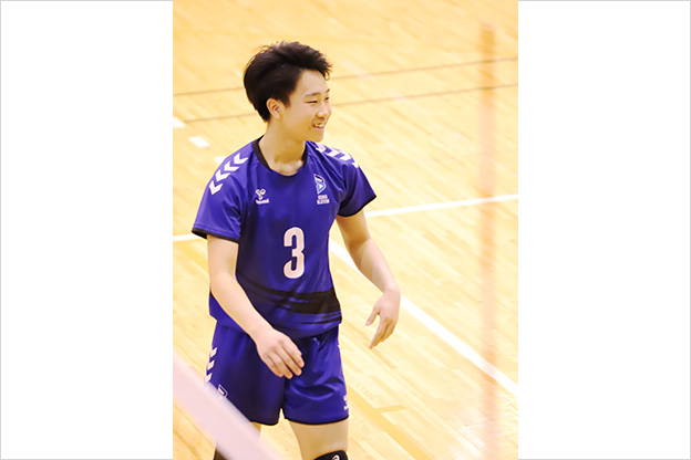 写真：試合中の選手の様子
