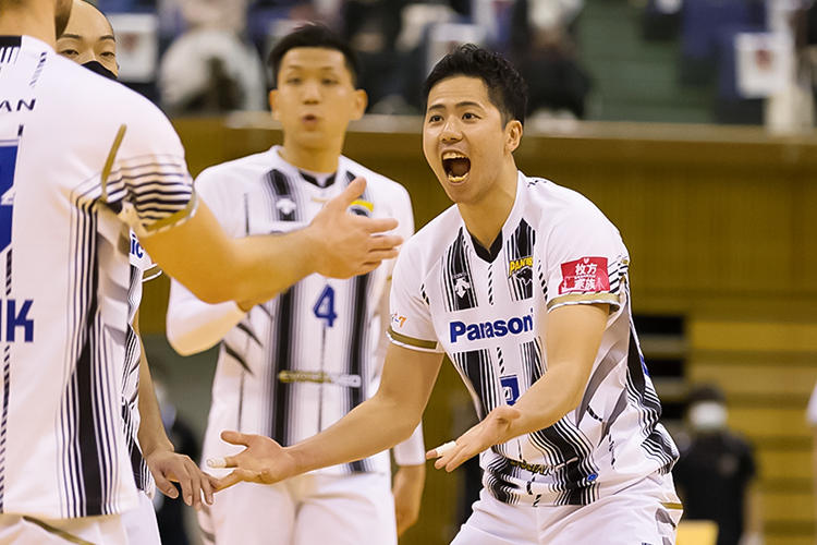 写真:仲本選手、大竹選手