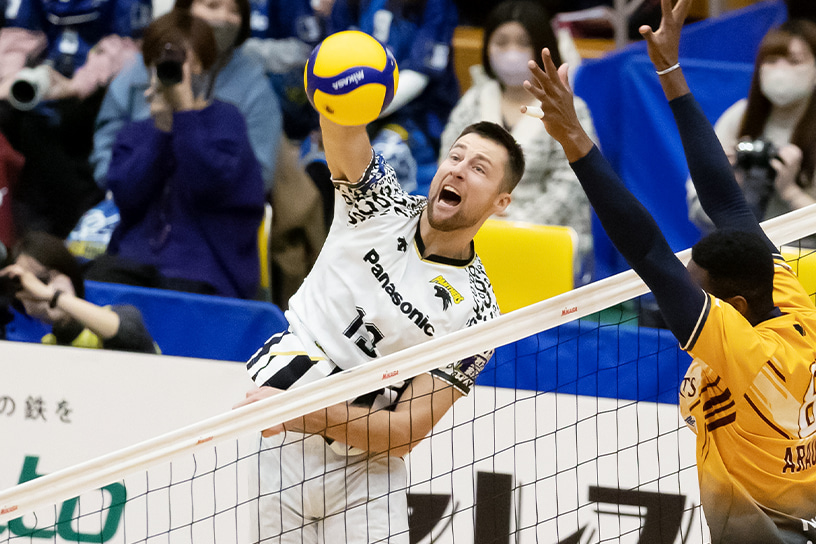 写真：クビアク選手