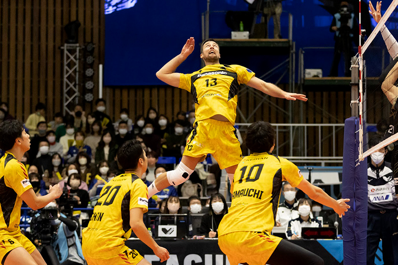 写真：クビアク選手