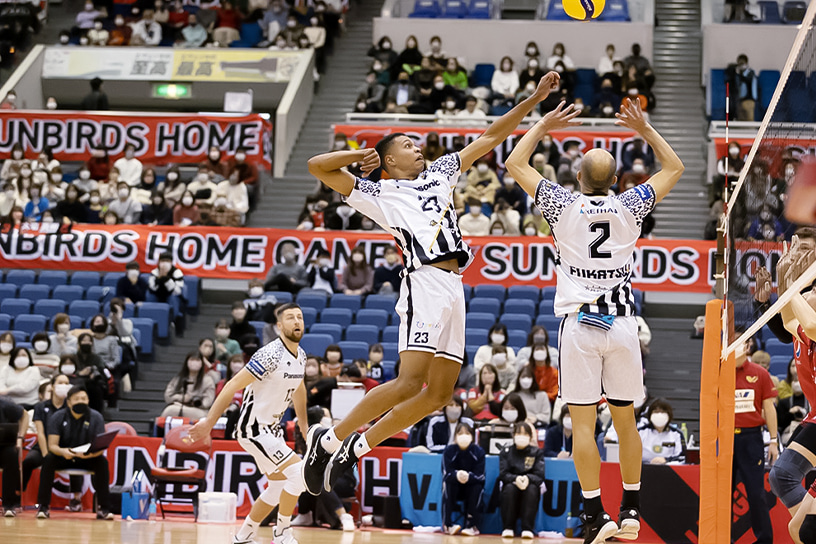 写真：ラリー選手