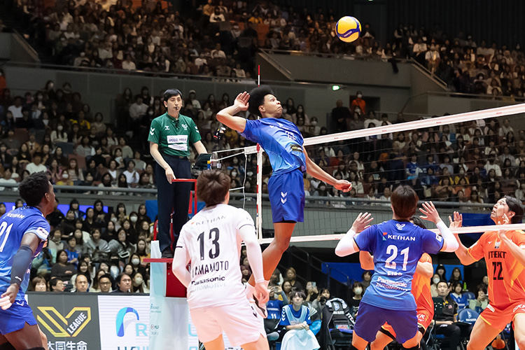 写真:ラリー選手