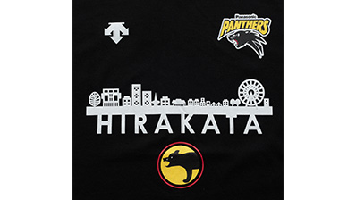 パンサーズ×枚方市コラボシャツ