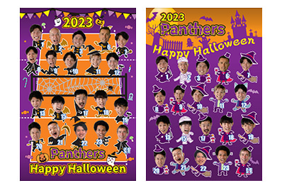 イメージ：PANTHERS ハッピーハロウィンフォトパネル
