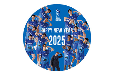 画像：小ブルの2025ミニステッカー