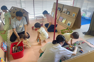 写真：託児所の様子（イメージ）